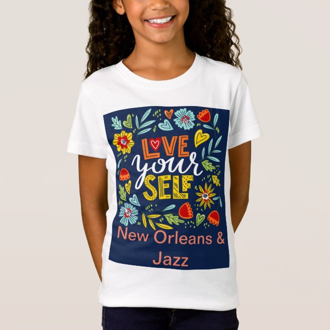 New Orleans and Jazz Festival 2023 T-Shirt (Front)