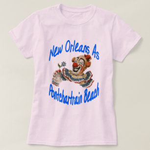 New Orleans As Pontchartrain Beach T-Shirt
