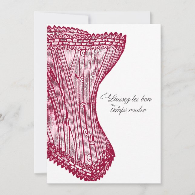New Orleans Bachelorette Party Invitation (Front)