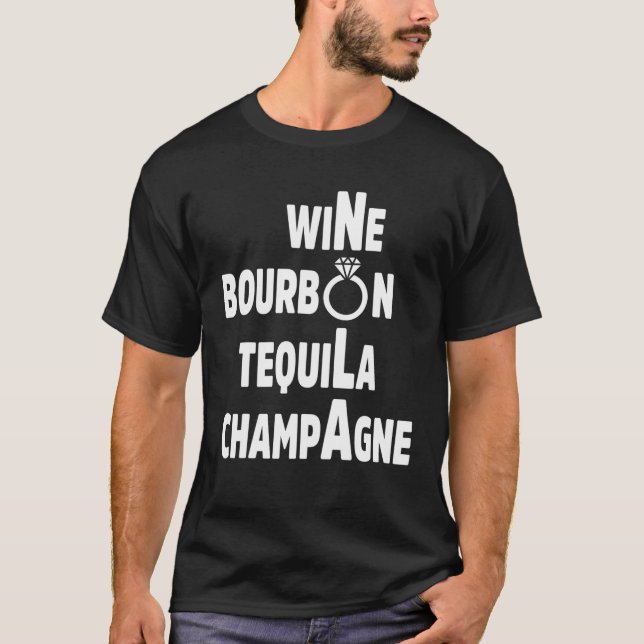 New Orleans Bachelorette Party Mardi Gras Girls Tr T-Shirt (Front)