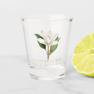 New Orleans Bachelorette Vintage Travel Trip Party Shot Glass
