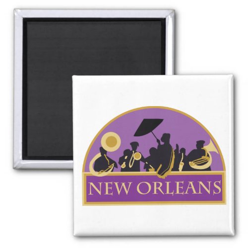 New Orleans Band Magnet