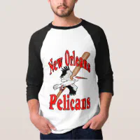 New Orleans Pelicans Logo Baseball Tee T Shirt Men's Fan Apparel  Handmade New