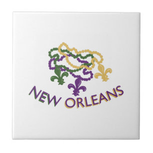 New Orleans Beads Tile
