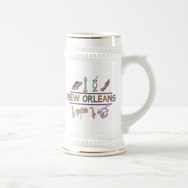 New Orleans Beer Stein (Right)