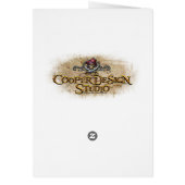 "New Orleans - Black Coffee" (Blank Inner) Cards (Back)