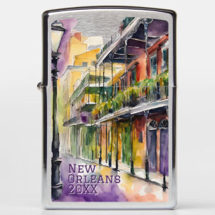 New Orleans Bourbon Street Zippo Lighter