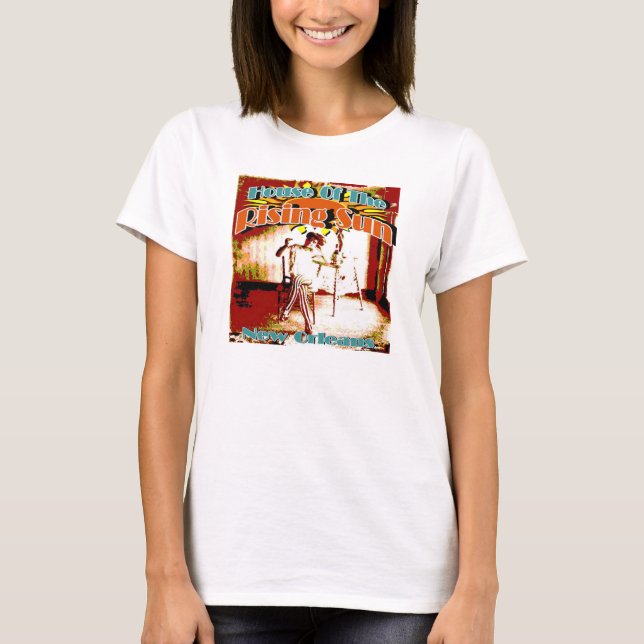 New Orleans Brothels, House of the Rising Sun T-Shirt (Front)