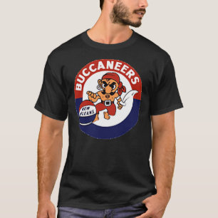 New Orleans Buccaneers Vintage Basketball Logo ABA T-Shirt