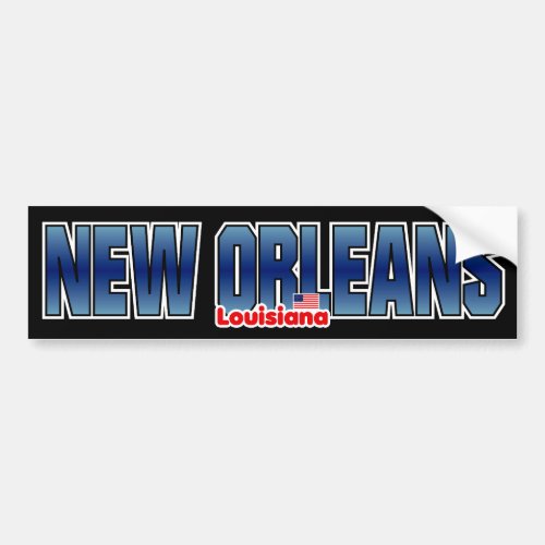 New Orleans Bumper Bumper Sticker