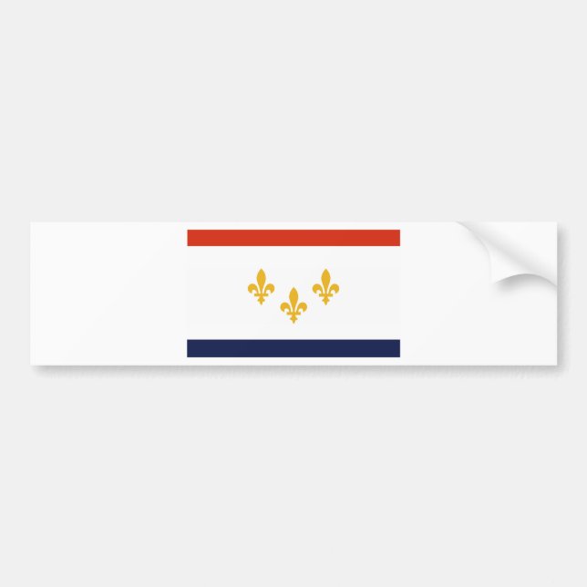 new orleans bumper sticker (Front)