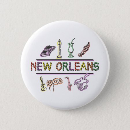 New Orleans Button