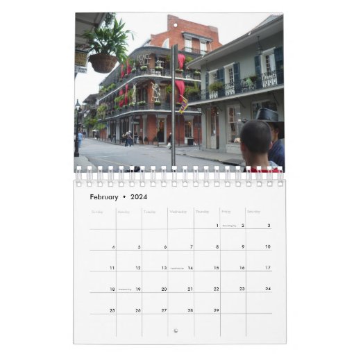 New Orleans Calendar Zazzle