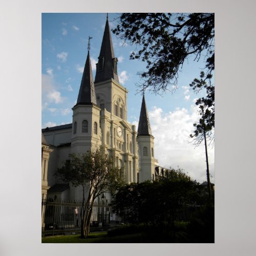 New Orleans Cathedral Poster