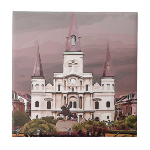 New Orleans Cathedral Tile