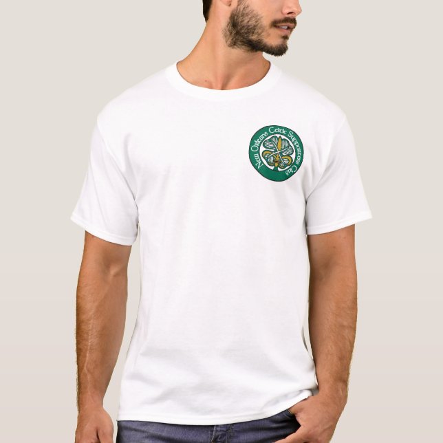 new orleans celtic supporters club T-Shirt (Front)