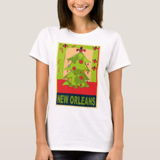 New Orleans Christmas Tree T-Shirt