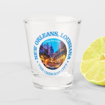 New Orleans (cities) Shot Glass by NativeSon01 at Zazzle
