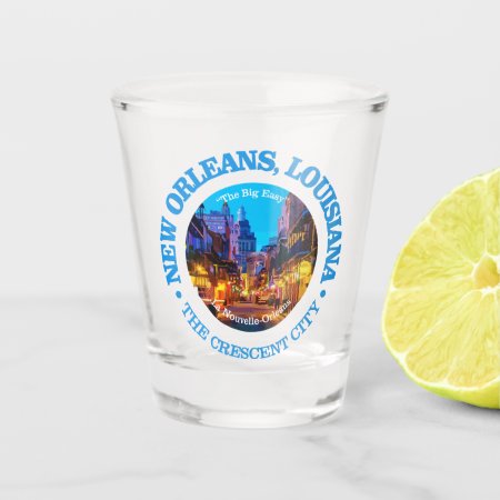 New Orleans (cities) Shot Glass