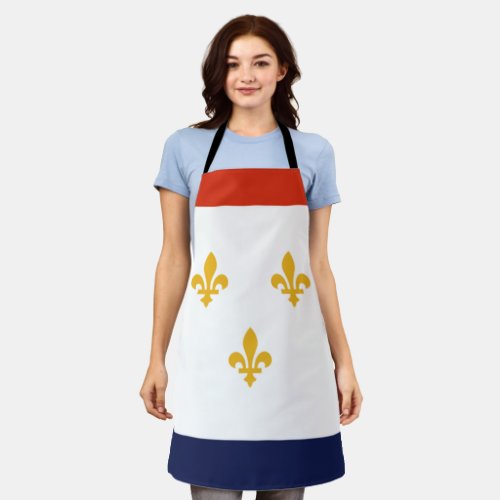 New Orleans City flag Apron