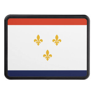 New Orleans city flag Hitch Cover