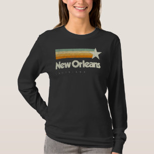 New Orleans City Louisiana Cool Vintage American A T-Shirt
