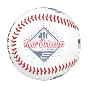 New Orleans City Louisiana United States Vintage Baseball