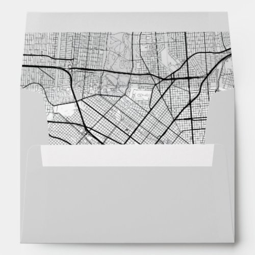 New Orleans City Map Envelope