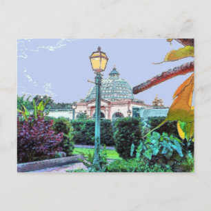 New Orleans City Park Green House Postcard