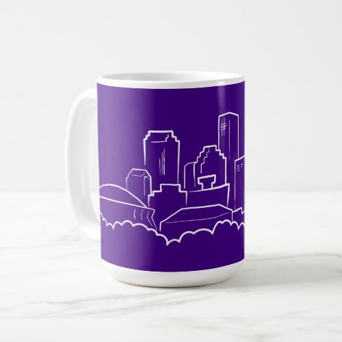 New Orleans City Skyline Coffee Mug