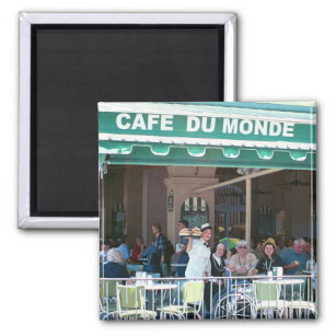 New Orleans Coffee and Beignets Magnet