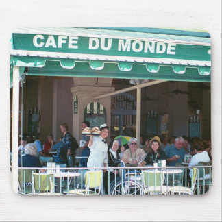 New Orleans Coffee and Beignets Mouse Pad