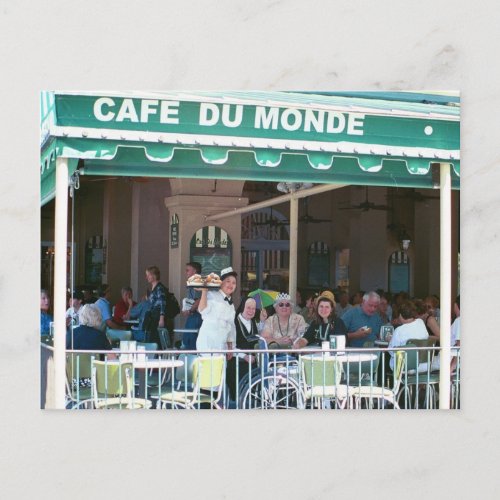 New Orleans Coffee and Beignets Postcard