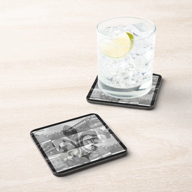 New Orleans Collage [Cork Coaster Set] (Right Side)