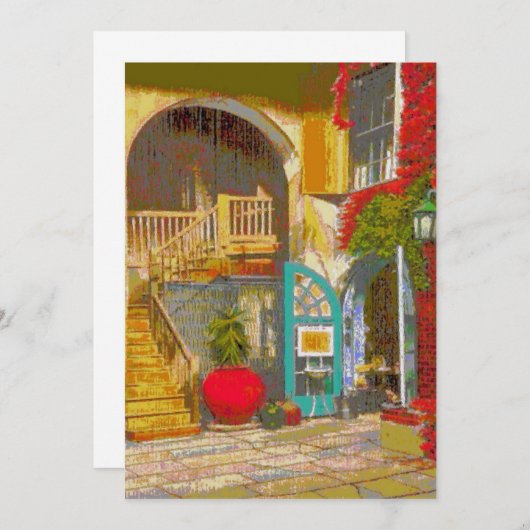 New Orleans Courtyard (Front/Back)