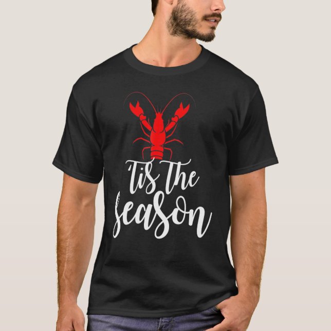 New Orleans Crawfish Season Mardi Gras Costume T-Shirt (Front)