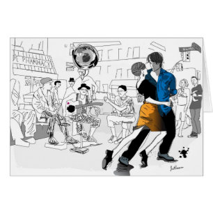 New Orleans Dance Cards
