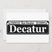 New Orleans Decatur St Sign (Front)