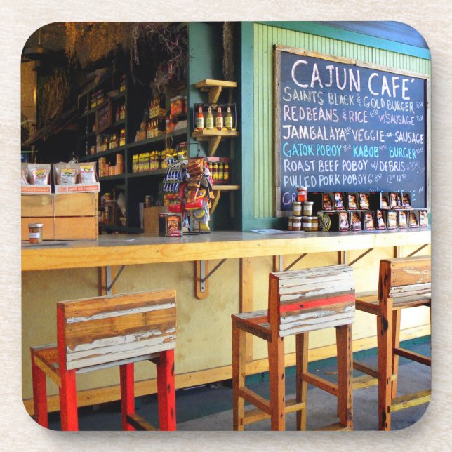 New Orleans Designs Drink Coasters (Front)