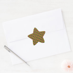 New Orleans Diamond Glitter Star Sticker