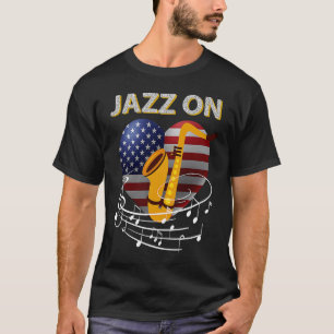 New Orleans Festival of Jazz Music In Heart  Louis T-Shirt