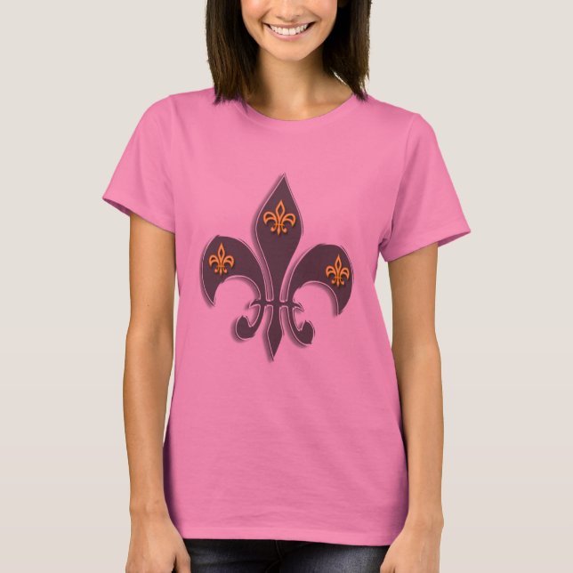 New Orleans Fleur de lis T-Shirt (Front)
