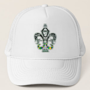 NEW ORLEANS FLEUR DE LIS TRUCKER HAT