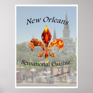 New Orleans Food Posters | Zazzle