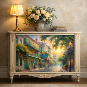 New Orleans French Quarter Decoupage Tissue Paper