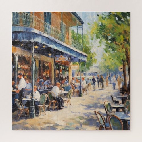 New Orleans French Quarter Jigsaw Puzzle