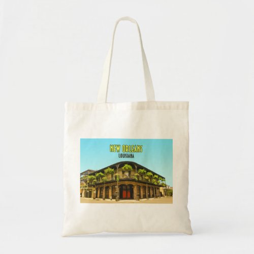 New Orleans French Quarter Louisiana Tote Bag