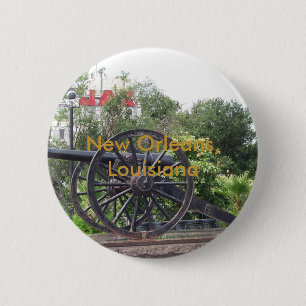 New Orleans French Quarter Pinback Button