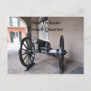 New Orleans French Quarter Postcard