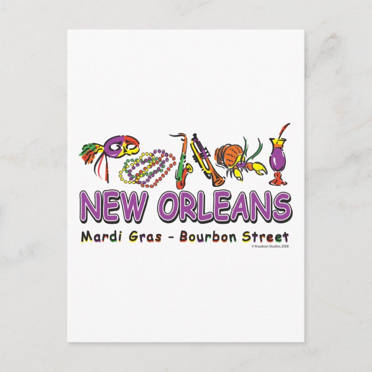 New-Orleans-Fun- Postcard | Zazzle